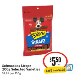 IGA Schmackos Strapz offer