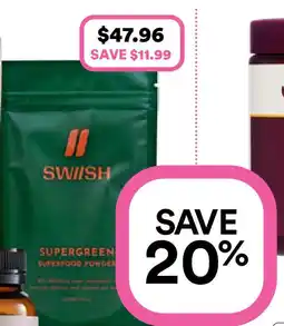 Priceline Supergreen superfood powder offer