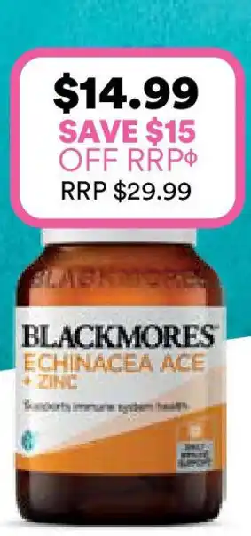 Priceline Echinacea ace + ZINC offer