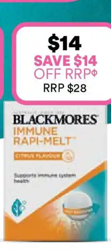Priceline Immune rapi-melt offer