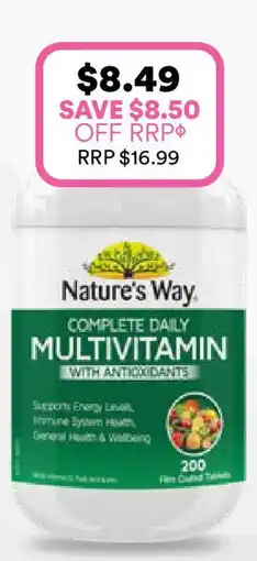 Priceline Complete daily multivitamin with antioxidants offer