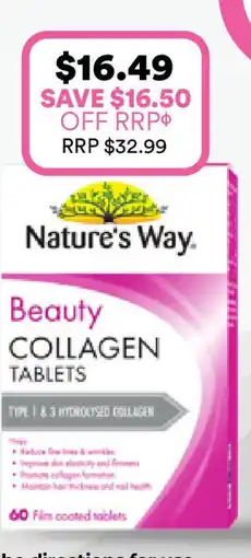 Priceline Beauty collagen tablets offer