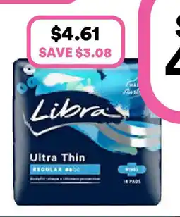 Priceline Libra ultra thin offer