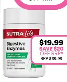 Priceline Digestive Enzymes offer