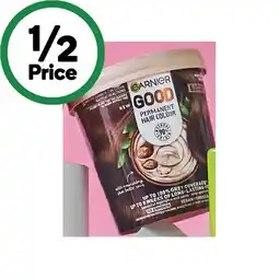 Woolworths Garnier Good No Ammonia Permanent Hair Colour offer