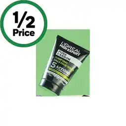 Woolworths L'Oreal Men Expert Pure Carbon Daily Face Wash 100ml offer