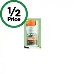 Woolworths L'Oreal Men Expert Hydra Energetic 24hr Moisturiser 50ml offer