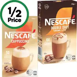 Woolworths Nescafe Coffee Sachets Pk 8-10 offer