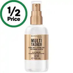 Woolworths Rimmel London Multi Tasker Setting Spray 100ml offer