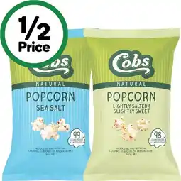 Woolworths Cobs Popcorn offer