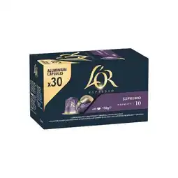 Woolworths L’or coffee capsules pk 30 offer