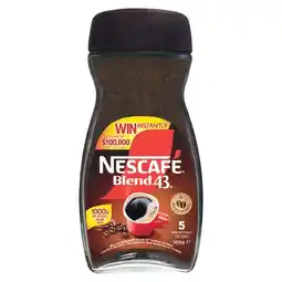 Woolworths Nescafe blend 43 coffee offer