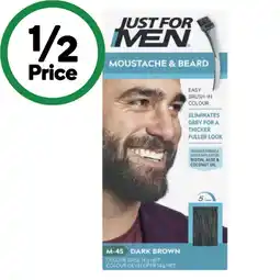 Woolworths Just For Men Moustache & Beard Kit offer