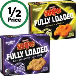Woolworths Arnott's Shapes Fully Loaded offer