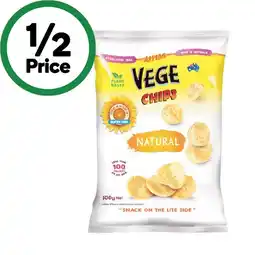 Woolworths Vege Chips or Rice Crackers offer