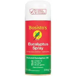 Woolworths Bosisto's Eucalyptus Spray 225g offer