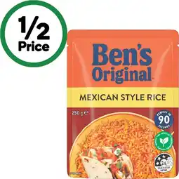 Woolworths Ben’s Original Microwave Rice offer