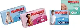 Coles Huggies Ultra Dry Bulk Nappies 30 Pack-54 Pack offer