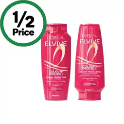 Woolworths L’Oreal Elvive Shampoo or Conditioner offer
