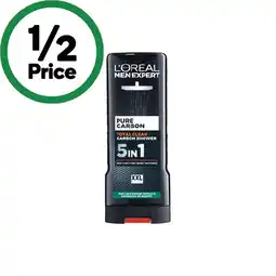 Woolworths L’Oreal Men Expert Shower Gel Pure Carbon offer
