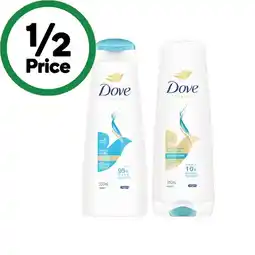 Woolworths Dove Shampoo or Conditioner offer