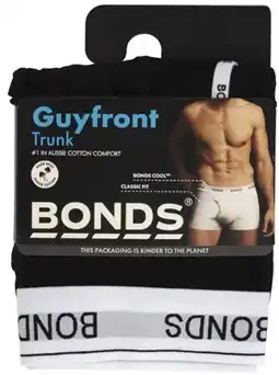 Coles Bonds Men's Guyfront Trunk 1 Pack offer
