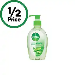 Woolworths Dettol liquid antibacterial instant hand sanitiser refresh offer