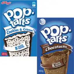 Coles Kellogg's Pop Tarts 384g offer