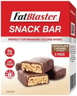 Coles Naturopathica Fatblaster Snack Bar 5 Pack 150g offer