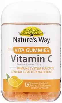 Coles Nature's Way Adult Vita Gummies Vitamin C 120 Pack offer