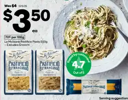 Woolworths La Molisana Pastificio Pasta offer