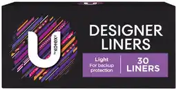 Coles U By Kotex Designer Liners 30 Pack offer