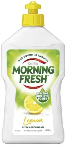 Coles Morning Fresh Dishwashing Liquid 400mL offer