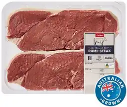 Coles Coles Australian No Added Hormones Beef Rump Steak offer