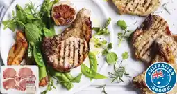 Coles Coles Australian Pork Loin Chops Large Pack offer