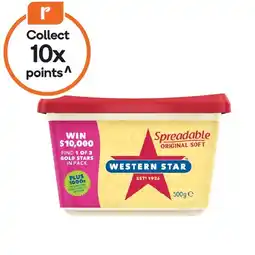 Woolworths Western Star Butter Spreadable offer