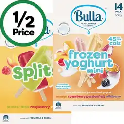 Woolworths Bulla everyday or variety multipacks pk 8-14 offer