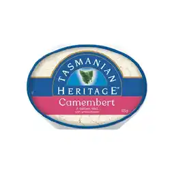 Woolworths Tasmanian Heritage Brie or Camembert offer