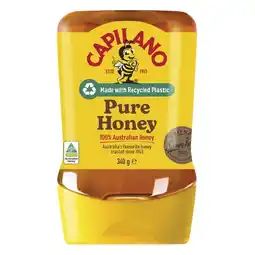 Woolworths Capilano 100% Pure Australian Honey or Yellow Box Honey Squeeze offer