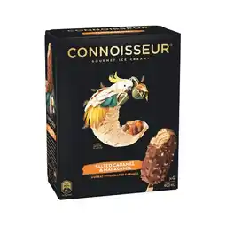 Woolworths Connoisseur Ice Cream Sticks Pk 4-6 offer