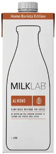 Coles Milklab Almond Milk 1 Litre offer