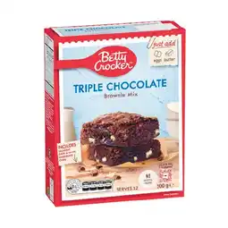 Woolworths Betty Crocker Treats Baking Mixes offer