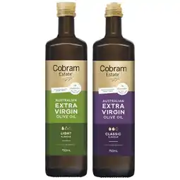 Woolworths Cobram Estate Extra Virgin Olive Oil offer