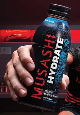 Coles Musashi Hydrate Energy Drink 600mL offer
