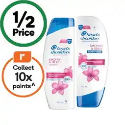 Woolworths Head & Shoulders Shampoo or Conditioner offer