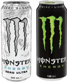 Coles Monster Energy Drink 500mL offer