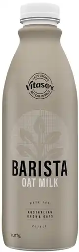 Coles NEW Vitasoy Barista Oat Milk 1 Litre offer