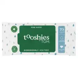 Woolworths Tooshies Eco Baby Wipes Pk 70 offer