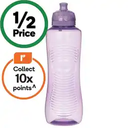 Woolworths Sistema Hydrate Twist n Sip Bottle 800ml β Assorted offer