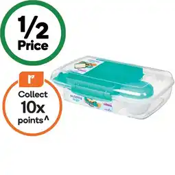 Woolworths Sistema To Go Bento Lunch Box 1.76 Litre β Assorted offer
